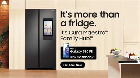 Samsung Family Hub, SpaceMax refrigerators get upgraded with the Curd ...