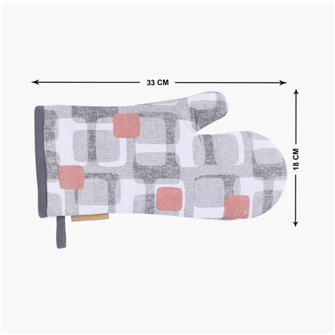 Buy MASPAR Scandi Block 5Pcs Cotton Printed Kitchen Linen Set from ...