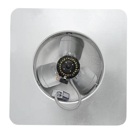 Master Flow 1250 -CFM Weathered Wood Galvanized steel Electric Power ...