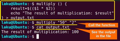 Image result for Bash Call Function