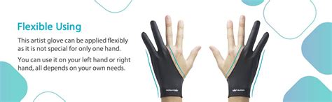 Amazon.in: Buy HUION Anti-fouling Artist Glove for Graphics Pen Drawing ...