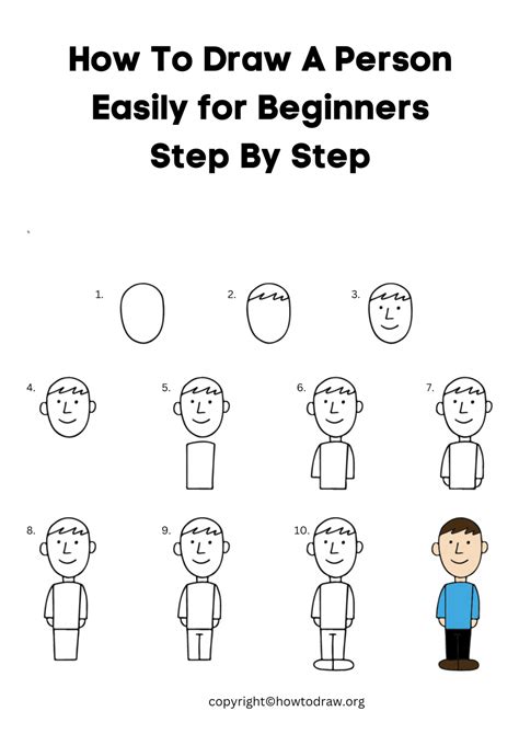 Easy Drawing Person Tutorial 的图像结果