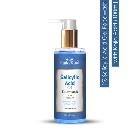 1% Salicylic acid Face Wash with Kojic Acid 100 ml - Pink Root | Reduc