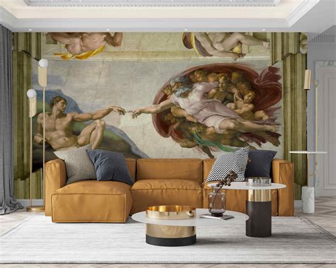 Sistine Chapel Creation Of Adam Wallpaper