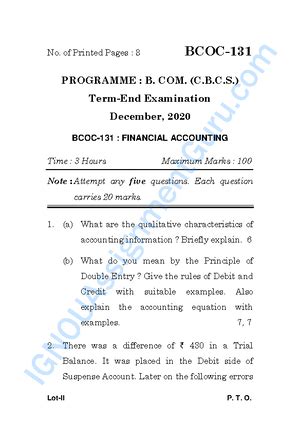 [Solved] Discuss the procedure of ledger creation through Computer ...