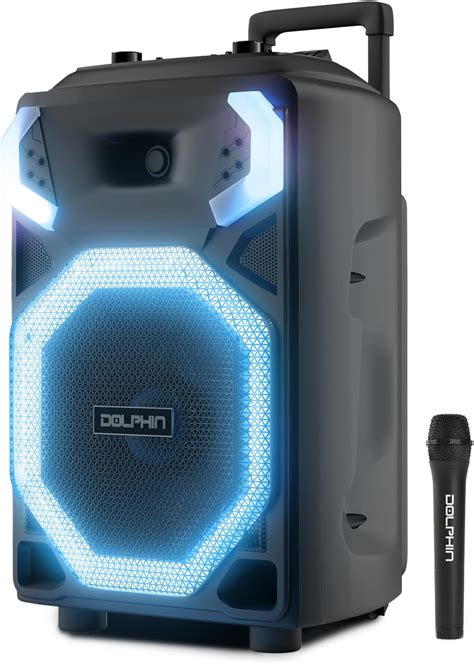 Amazon.com: W-KING 250W PEAK Party Large Bluetooth Speaker Loudest Boom ...