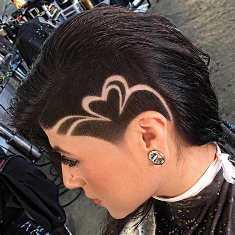 20 Stunning Undercut Hair Tattoo Designs for Girls