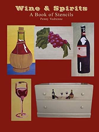 Buy Wine & Spirits: A Book of Stencils Book Online at Low Prices in ...