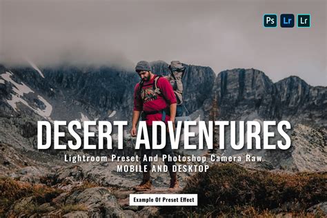 15 Desert Adventure Lightroom Presets Graphic by Shift Project ...