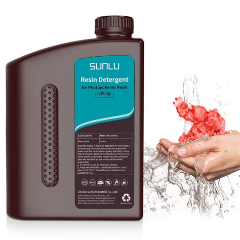 Sunlu 3d Printer Resin Cleaner Gentle On Hands 3d Printed | Desertcart ...