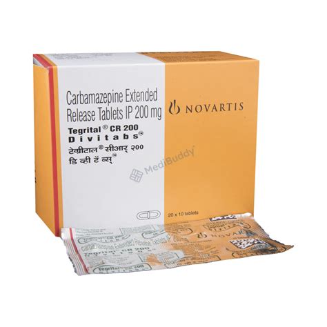 Tegrital CR 200 Divitabs: Price, Uses, Side Effects & How to Use ...