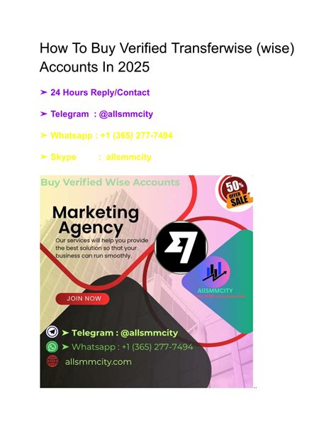 PPT - How To Buy Verified Transferwise (wise) Accounts In 2025 ...