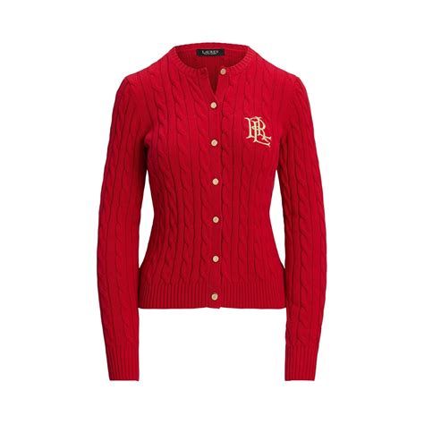 Lauren by Ralph Lauren | Women's Cable-Knit Cardigan | Cardigans | FRASERS