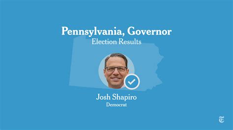 Pennsylvania Governor Election Results 2022: Shapiro Defeats Mastriano ...