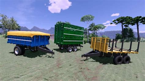 Agricultural Trailer v1.1 FS22 | Farming Simulator 22 Mods