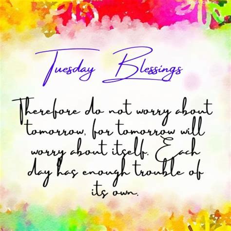 Blessed Tuesday : Happy Tuesday Good Morning Quotes