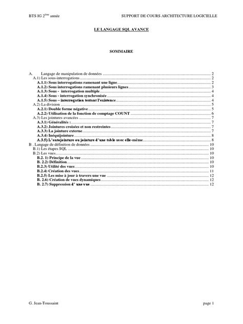 SQL Tutorial Francais 的图像结果