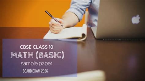 CBSE Class 10 Mathematics (Basic) sample paper for board exam 2026 with ...