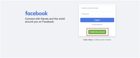 Creating a Facebook Account 的图像结果