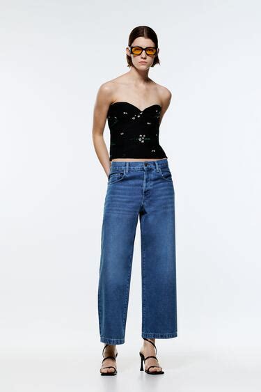 Women's Mid Waisted Jeans | ZARA India