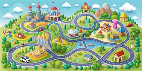 Adventure Map Cartoon 的图像结果