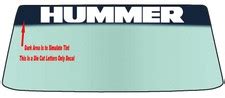 Fits A Hummer Custom Windshield Banner Graphic Die India | Ubuy