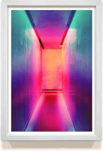 Colourful Corridor Home and Office Decor Poster Paper Print - Quotes ...