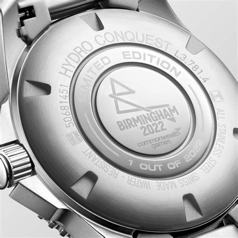 Longines unveils the HydroConquest XXII Commonwealth Games watch