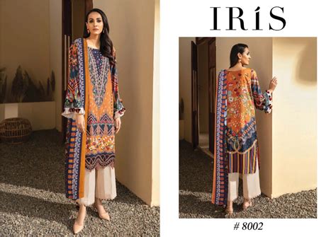 Iris Vol 8 Karachi Dress Materials