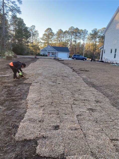 Twelve Pallet Sod Job, Conway, SC