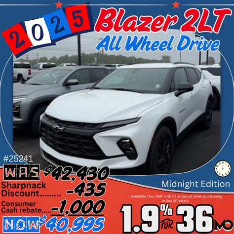 Blazer 2LT | Sharpnack Chevrolet Buick Specials Willard, OH