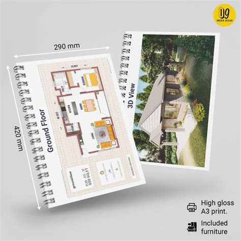 50x50 Luxury Home Plan - Modern Single Floor – Ongrid Design