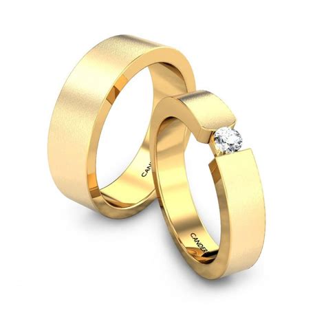 Buy Candere By Kalyan Jewellers 18KT Yellow Gold Ring for Men at Amazon.in