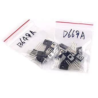 Jammas 10Pair 2SB649AC 2SD669AC TO-126 2SB649 2SD669 (10pcs B649+10pcs ...