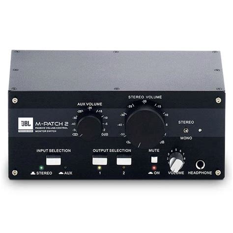JBL M-Patch 2 Studio Monitor Controller – BAJAAO.COM