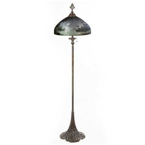 Handel Peacock Floor Lamp - Tangible Investments
