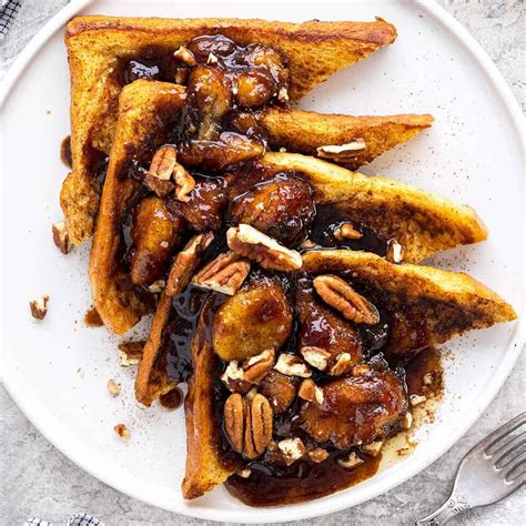 Bananas Foster French Toast - Jessica Gavin