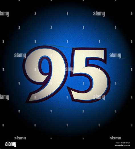 Number 95 High Resolution Stock Photography and Images - Alamy
