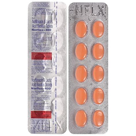 Norflox-400 - Strip of 10 Tablets : Amazon.in: Health & Personal Care