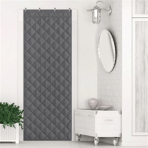 Buy NICETOWN Door Curtain for Doorway Privacy, Fit 80 Inch Length Door ...