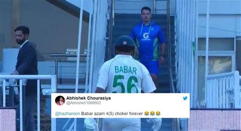 "Choker forever" - Fans react as Babar Azam fails to step up for ...