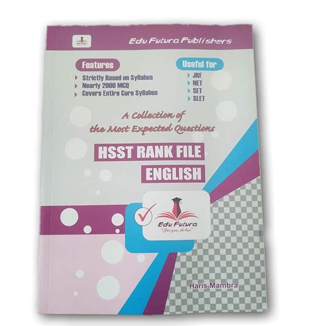 Buy HSST RANK FILE ENGLISH Book Online at Low Prices in India | HSST ...