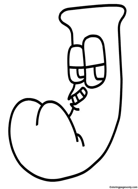 57 Alphabet Lore Coloring Pages - ColoringPagesOnly.com