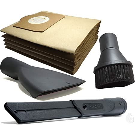 RODAK Set Of 5 Dust Bags, Upholstery Nozzle, Telescopic Crevice Tool ...