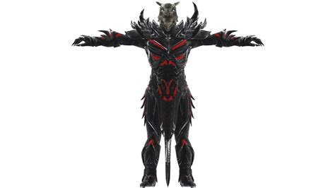 Skyrim ARGONIAN DAEDRIC ARMOR MODEL DOWNLOAD by WarGrey-sama on DeviantArt