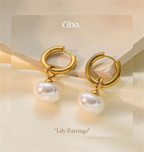 LILY Earrings – House of Tiha