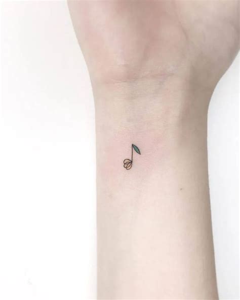 Image result for Music Note Tattoo Designs