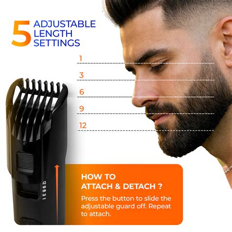 Trimfinity Ultimate Duo | Beard & Body Trimmer for Men — 4D Flex, 90 ...