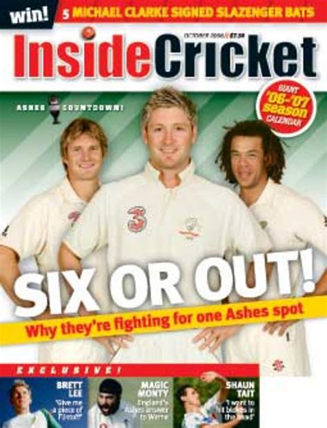 Inside Cricket Cover, October 2006 | ESPNcricinfo.com