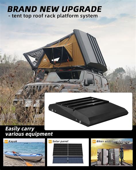 BAMACAR Naturnest Rooftop Tent Hard Shell 2024 Upgraded India | Ubuy